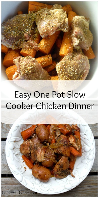 The best easy one pot slow cooker chicken dinner - HomeEc@Home
