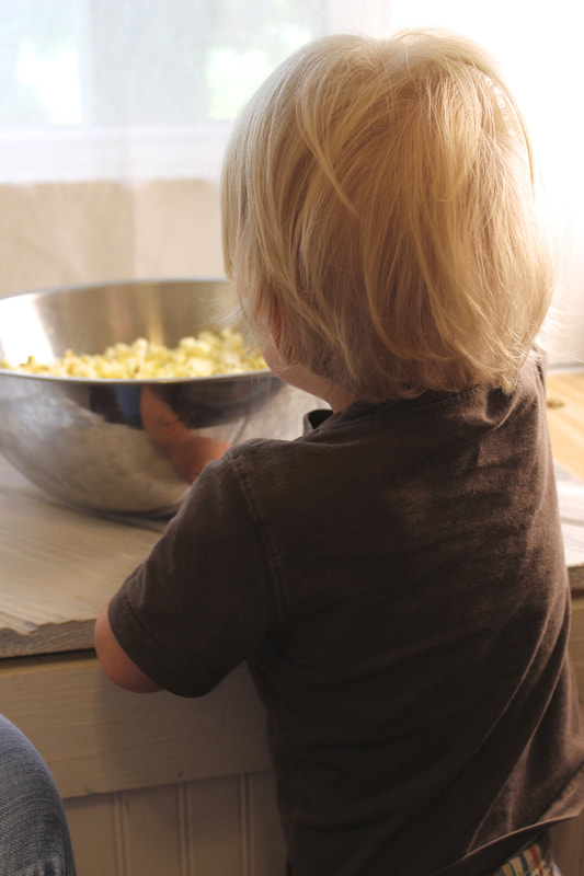 no one can resist homemade popcorn
