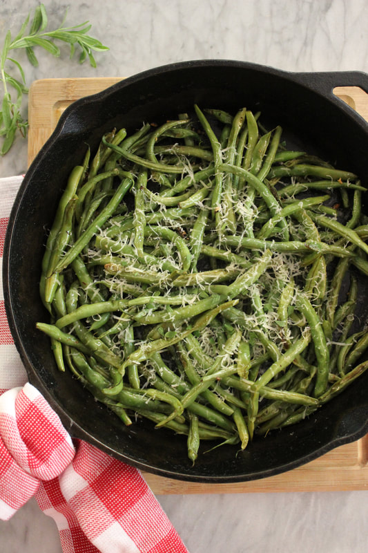 Roasted. Green Beans