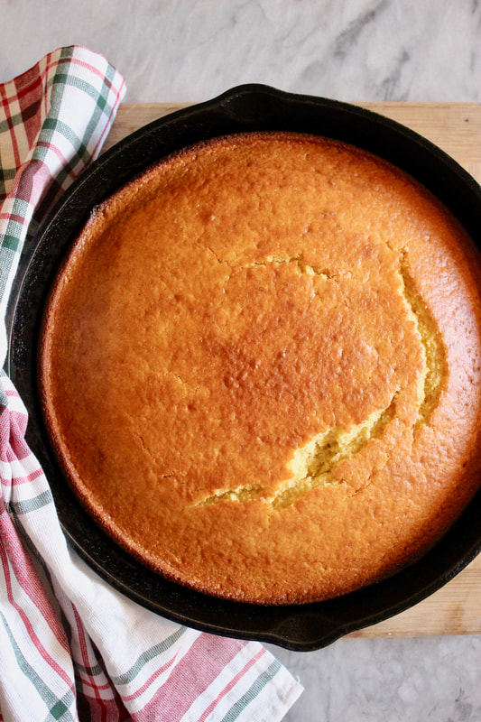 Cast Iron Skillet Bread Recipe - the Imperfectly Happy home