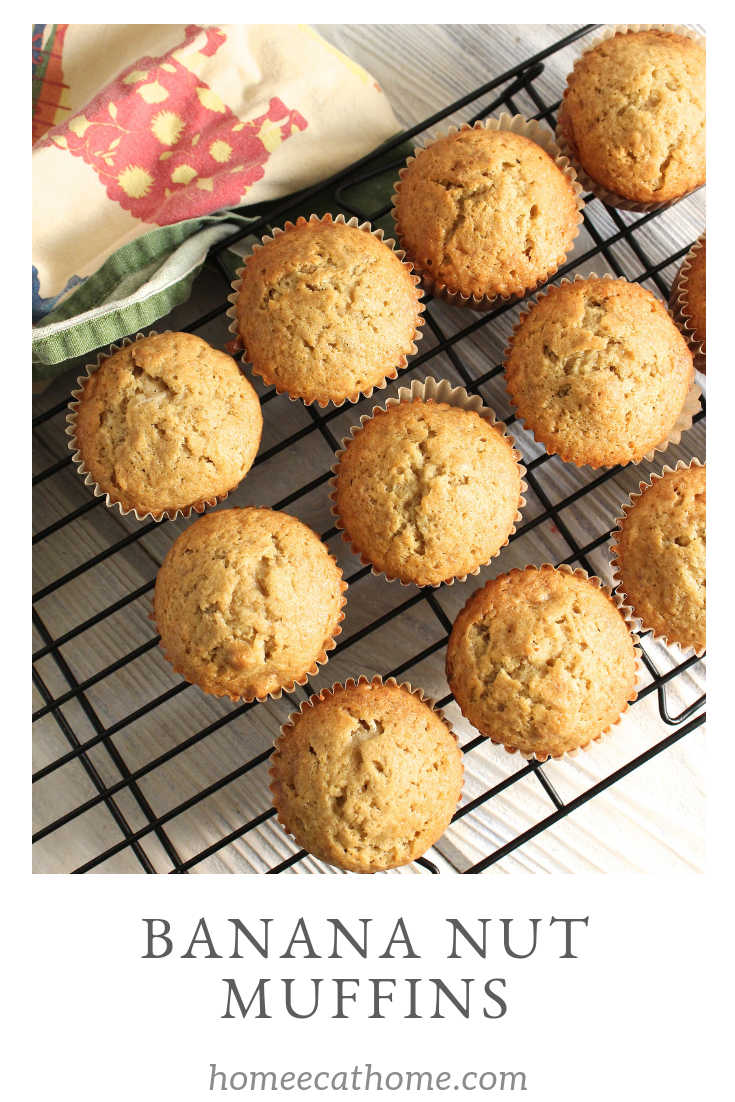 The Best Banana Nut Muffins