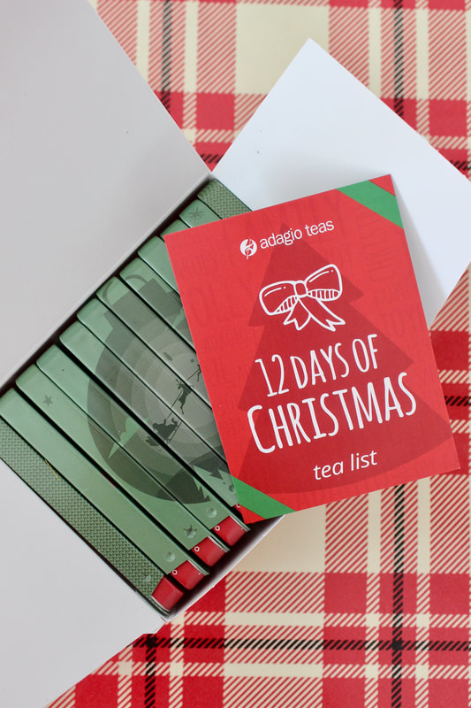 Adagio Teas 12 Days of Christmas Tea Tins