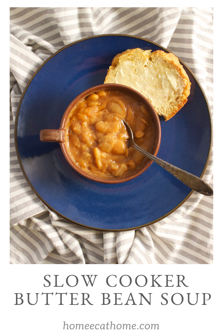 Rich and Creamy Slow Cooker Butter Bean Soup