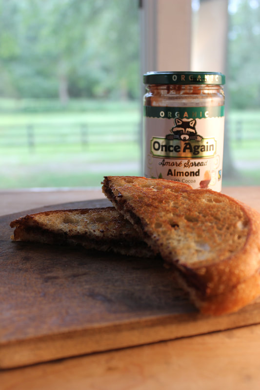 Once Again Amore Almond Spread with Chocolate Sandwiches