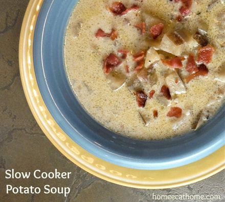 Brothy Slow Cooker Potato Soup