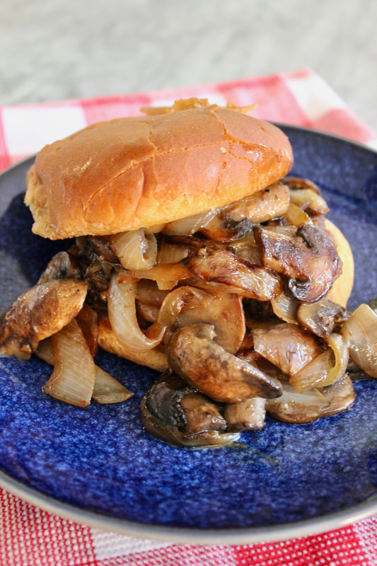 Fancy Mushroom and Onion Hamburgers