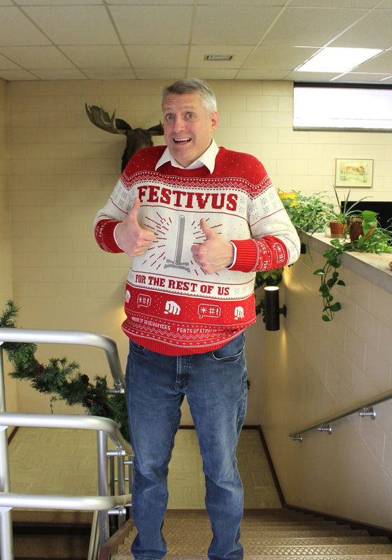 Festivus for the Rest of Us sweater from uglychristmassweater.com