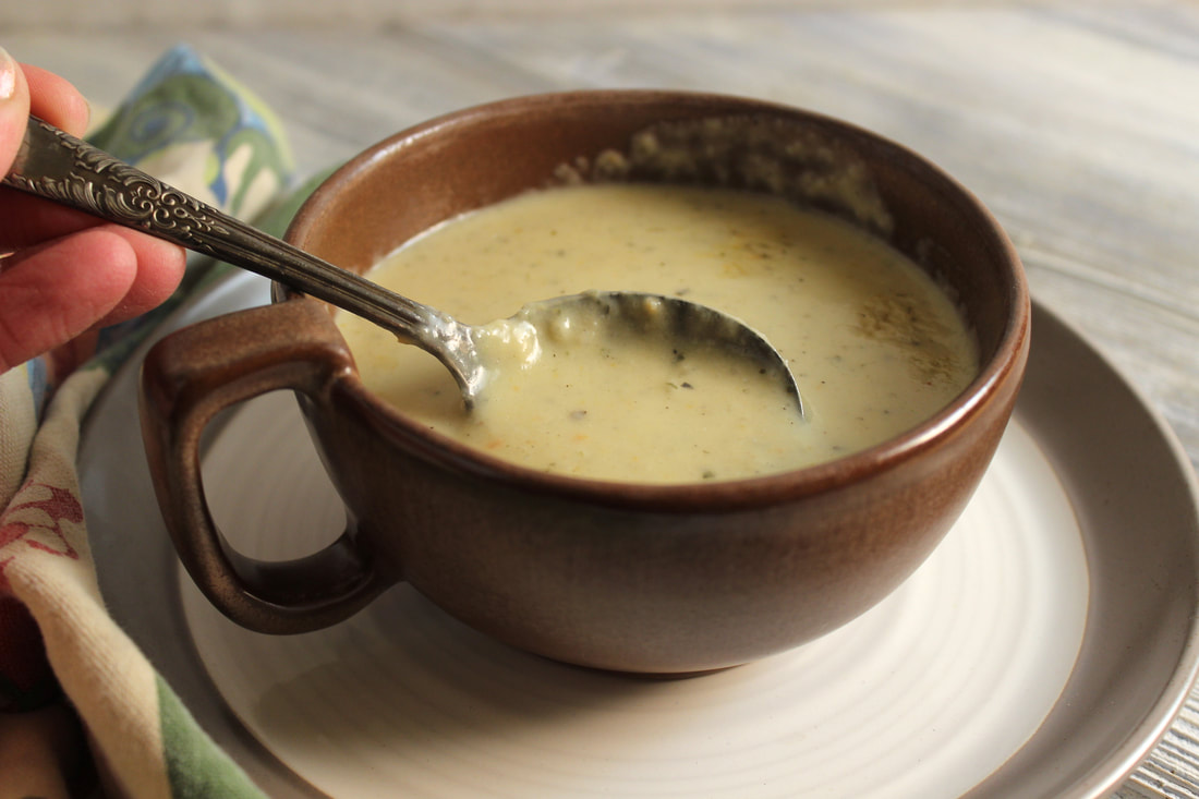 Thick Creamy Cauliflower Soup