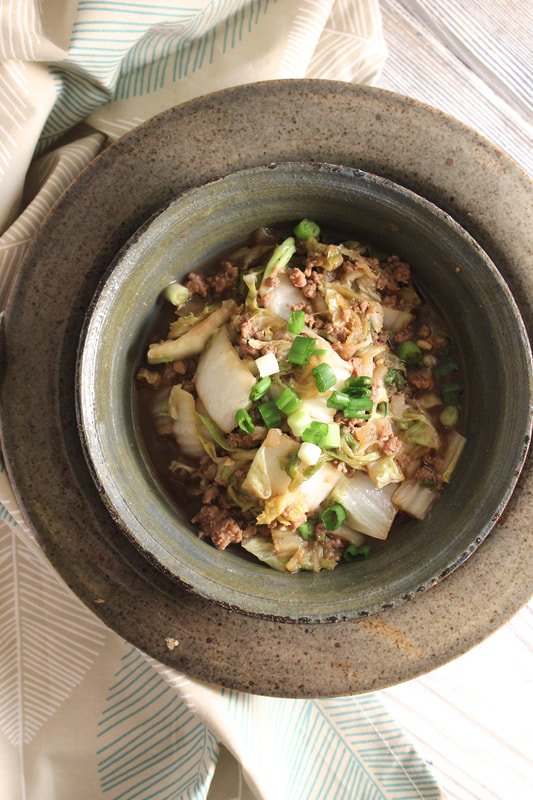 Asian Inspired Brothy Beef and Cabbage Bowls