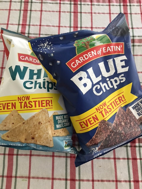 Bags of Garden of Eatin chips