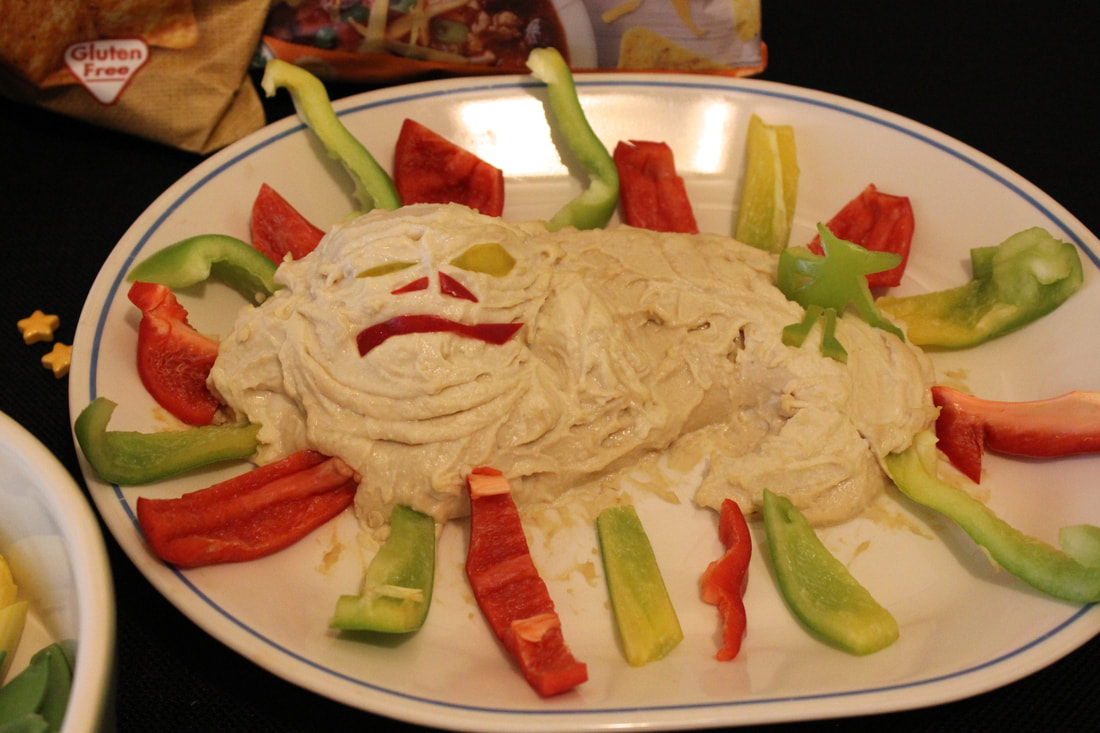 Jabba the Hummus for a Star Wars party