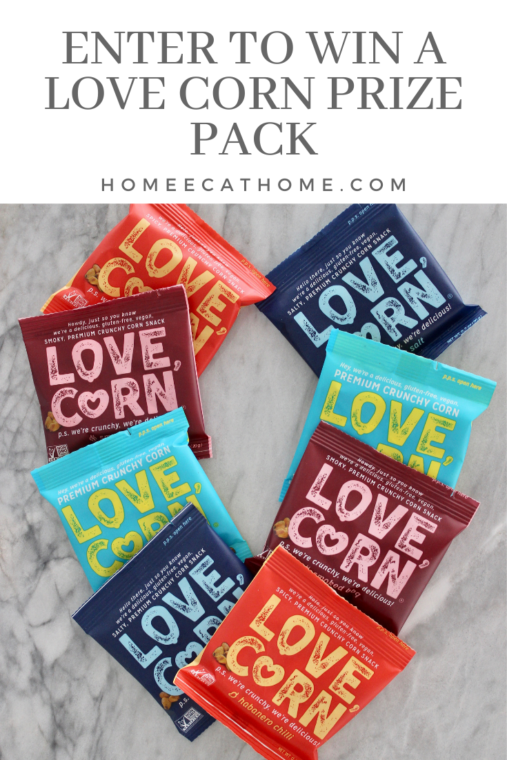 Enter to win a LOVE CORN prize pack