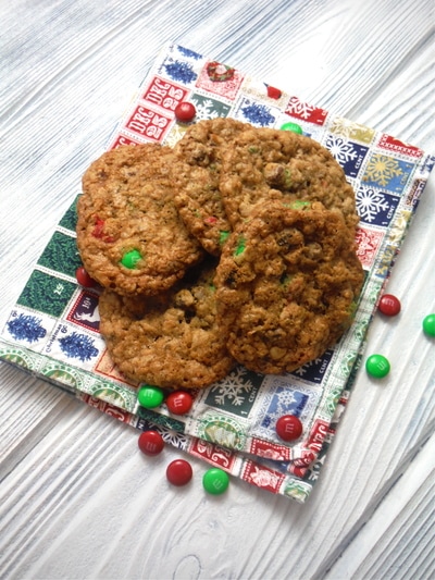 M & M Everything Cookies
