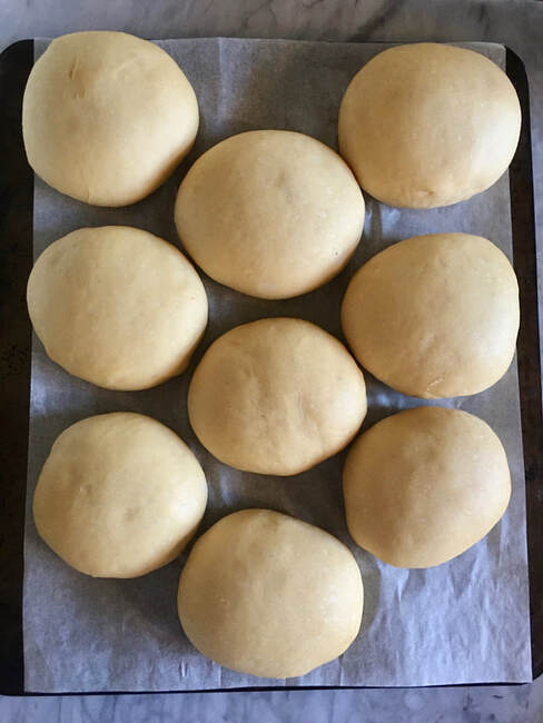 bread machine sandwich buns (dough)