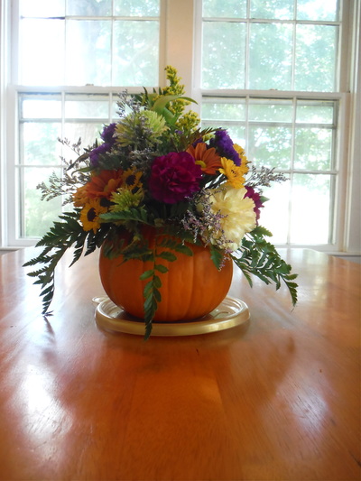 Pumpkin Floral Arrangement