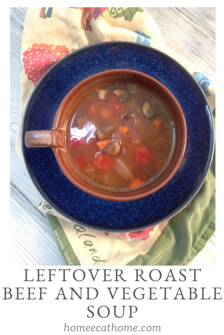 Leftover Roast Beef and Vegetable Soup