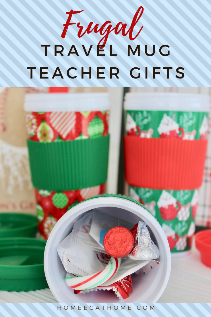 Frugal Travel Mug Teacher Gifts