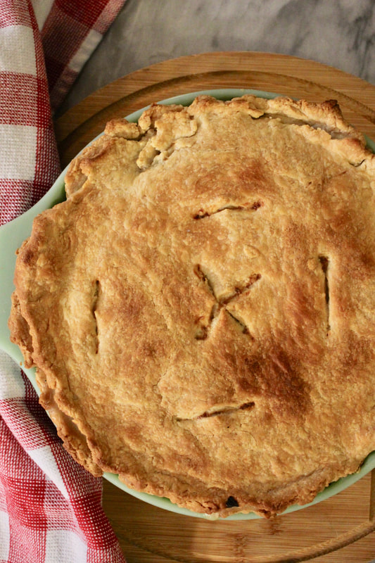 turkey pot pie (whole pie)