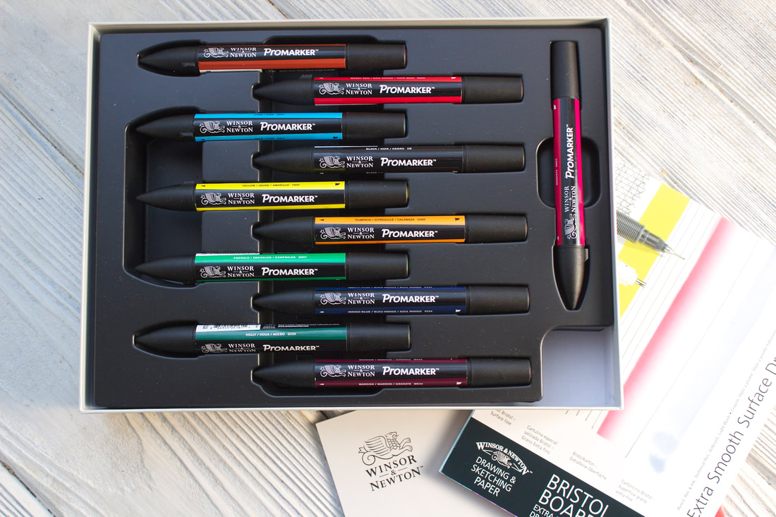 Winsor & Newton Graphic Marker Collection